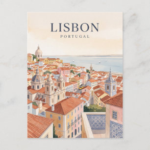 Carte Postale Lisbonne Portugal
