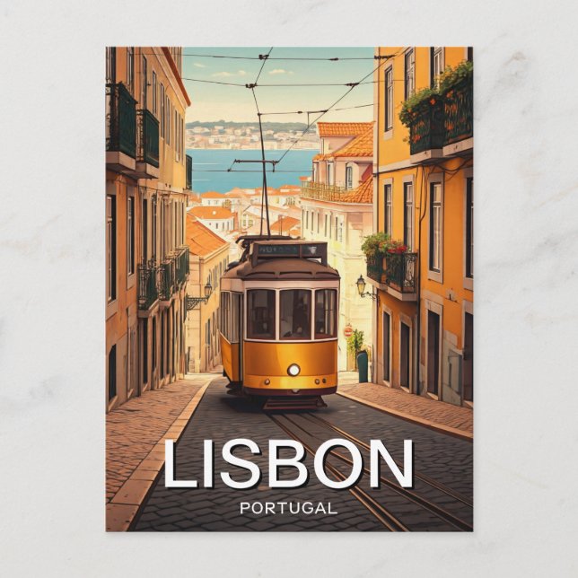 Carte Postale Lisbonne Portugal (Devant)