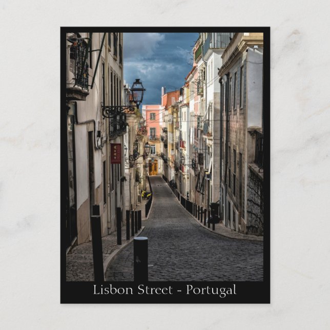 Carte Postale Lisbonne, Portugal (Devant)