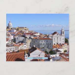 Carte Postale Lisbonne, Portugal