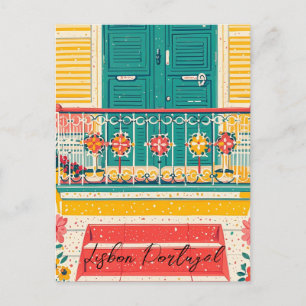 Carte Postale Lisbonne Portugal vintage