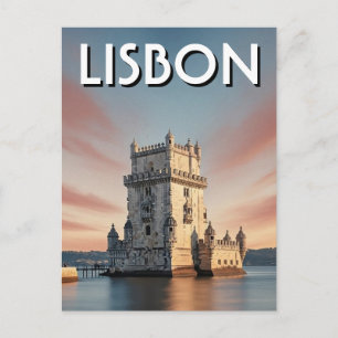 Carte Postale Lisbonne Portugal Voyage Tour Belem