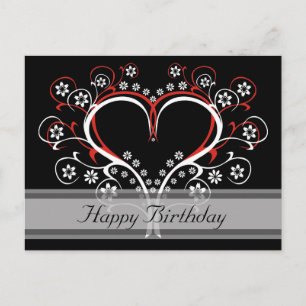 Carte Postale Listen to My Heart Happy Birthday Postcards