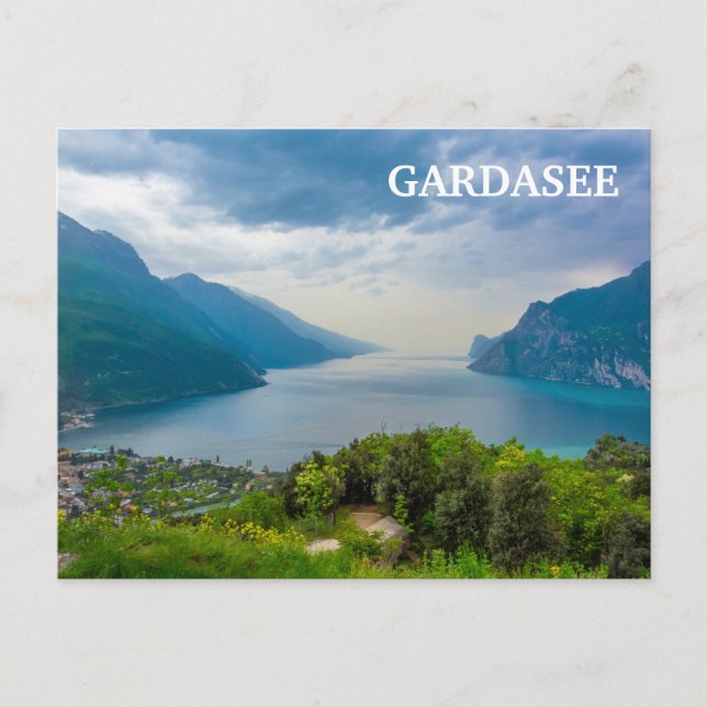 Carte Postale L'Italie du lac de Garda (Devant)
