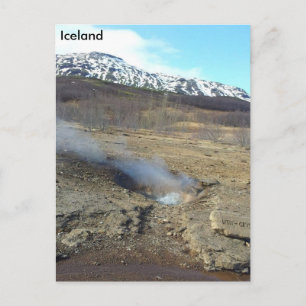 Carte Postale Litli Geyser, Islande