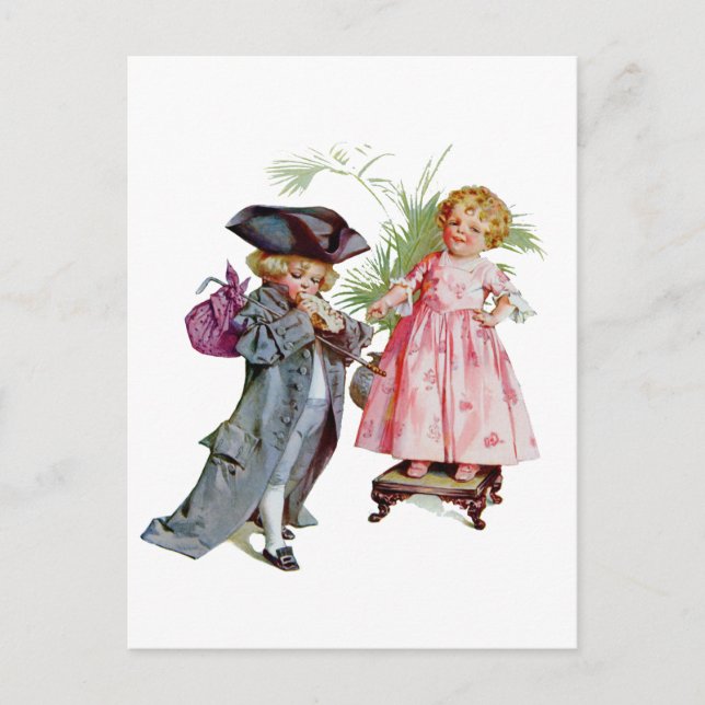 Carte Postale Little Benjamin Franklin (Devant)