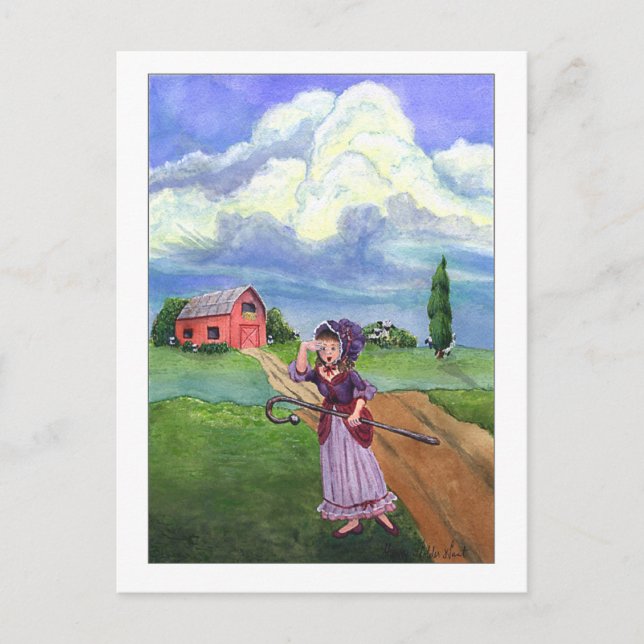 Carte postale Little Bo Peep (Devant)