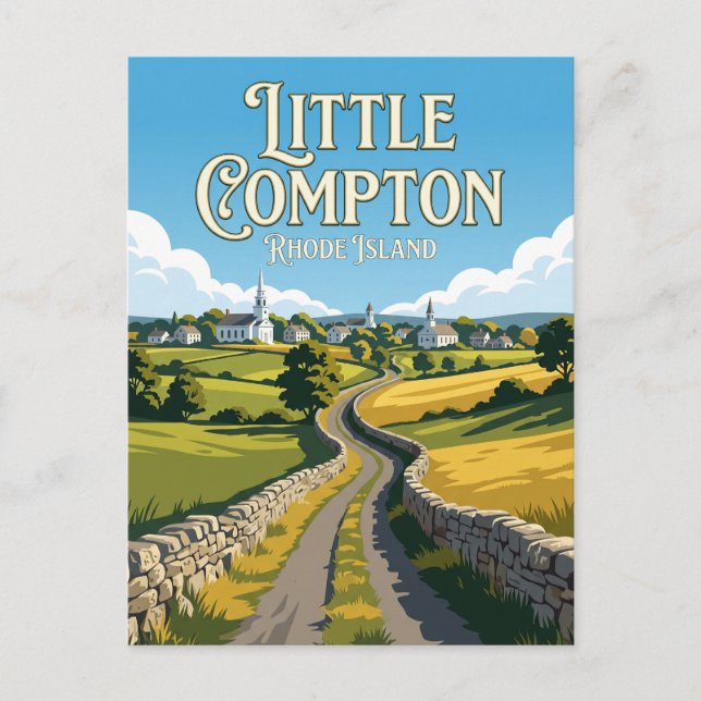 Carte Postale Little Compton, Rhode Island (Devant)