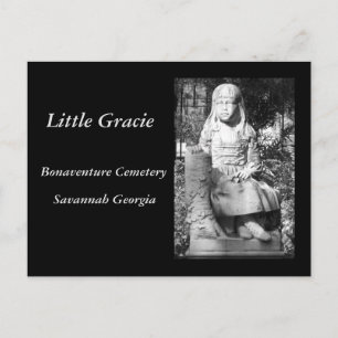 Carte Postale Little Gracie dans le cimetière Bonaventure