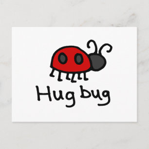 Carte Postale Little Hug Bug