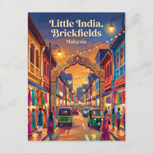 Carte Postale Little India (Brickfields) Malaisie