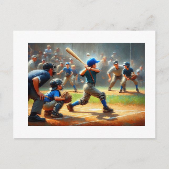 Carte Postale Little League Baseball, (Devant)