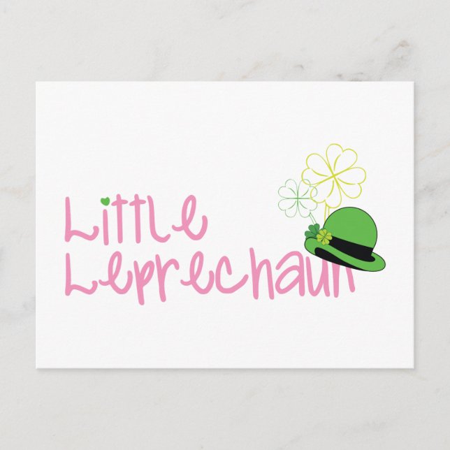 Carte Postale Little Leprechaun (Devant)