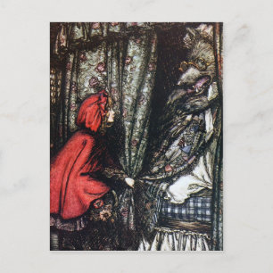 Carte postale Little Red Riding Hotte