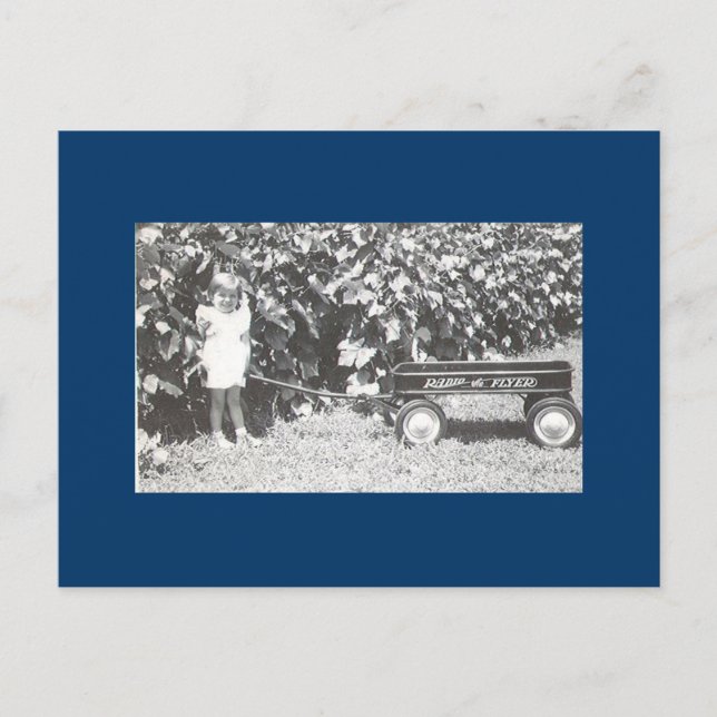 Carte Postale Little Red Wagon (Devant)