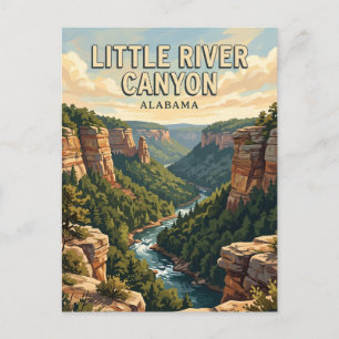 Carte Postale Little River Canyon Alabama