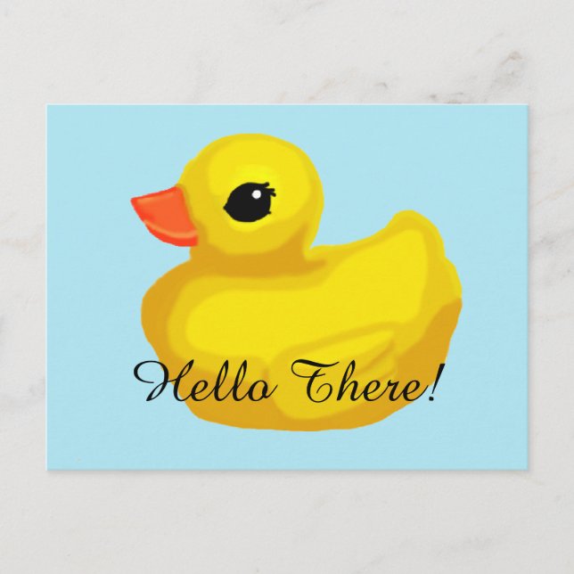 Carte Postale "Little Rubber Ducky" (Devant)