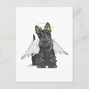 Carte Postale Little Scottie Angel