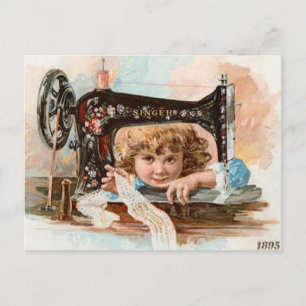 Carte postale Little Seamstress