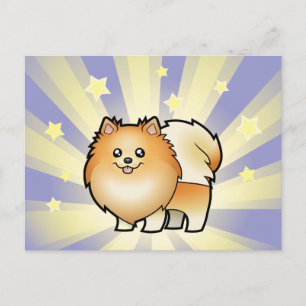 Carte Postale Little Star Pomeranian