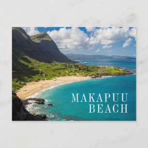 Carte Postale Littoral de la plage de Makapuu