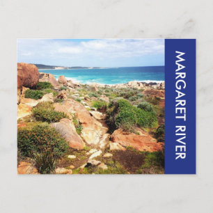 Carte Postale littoral de la rivière margaret