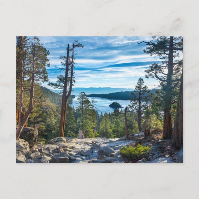 Carte Postale Littoral | Emerald Bay, Lake Tahoe, Californie (Devant)