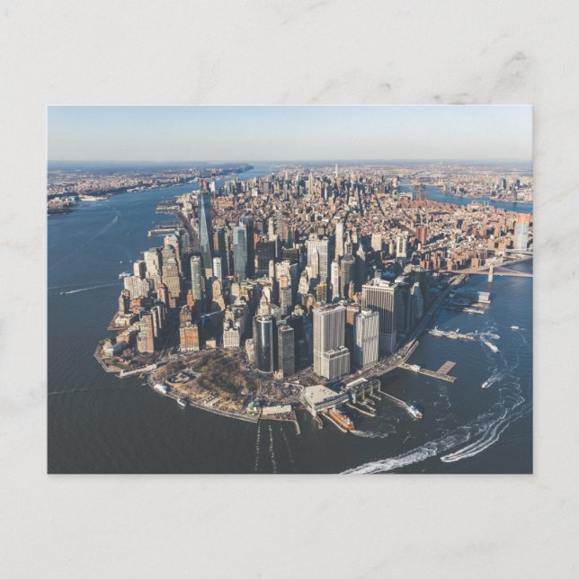 Carte Postale Littoral | Manhattan, New York (Devant)
