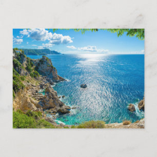 Carte Postale Littoral   Palaiokastritsa, Corfou, Grèce