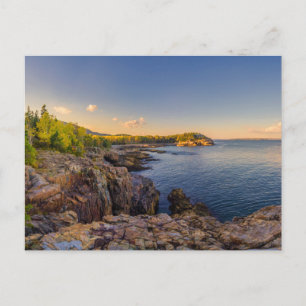Carte Postale Littoral Parc national Acadia, Schooner Head