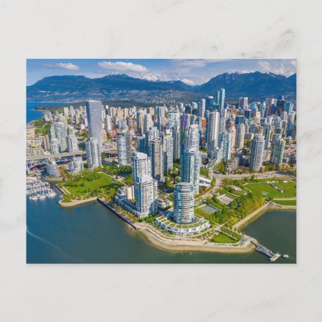 Carte Postale Littoral | Vancouver, Colombie-Britannique, Canada (Devant)