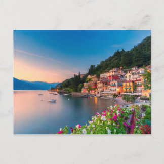 Carte Postale Littoral | Varenna, Lombardie, Italie