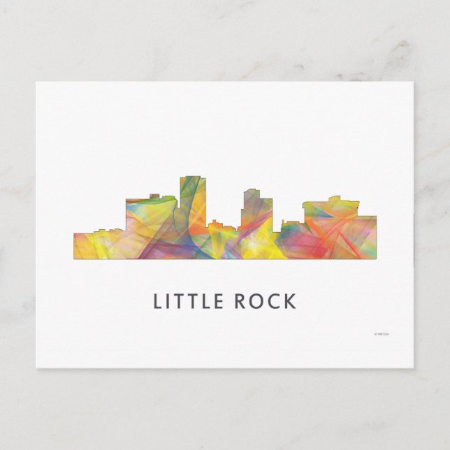 CARTE POSTALE LITTTLE ROCK, ARKANSAS SKYLINE WB1 - (Devant)