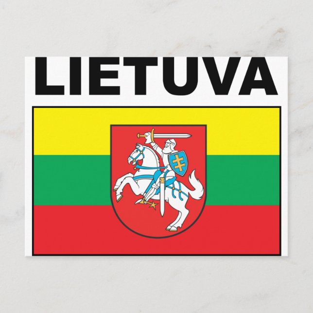 Carte Postale Lituanie (Devant)