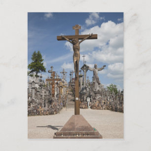 Carte Postale Lituanie, Lituanie centrale, Siauliai, colline 4