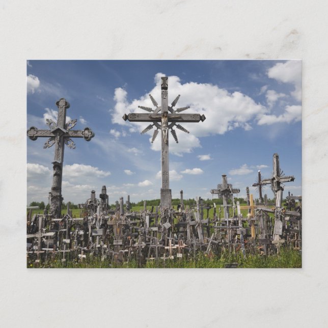 Carte Postale Lituanie, Lituanie centrale, Siauliai, Colline 7 (Devant)