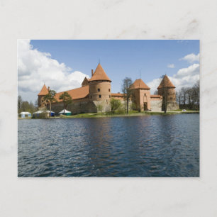 Carte Postale Lituanie, Trakai. Château de l'île 3
