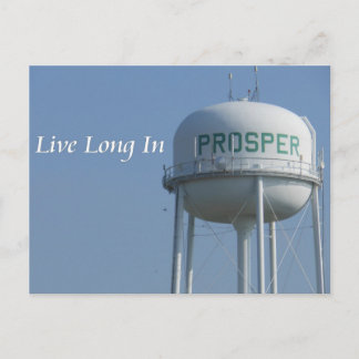 Carte postale Live Long in Prosper (TX)