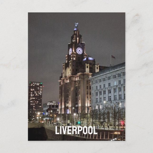Carte Postale Liverpool (Devant)