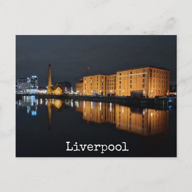 Carte Postale Liverpool (Devant)