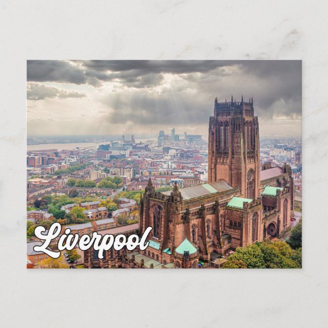 Carte Postale Liverpool, Angleterre (Devant)