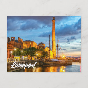 Carte Postale Liverpool, Angleterre, Royaume-Uni