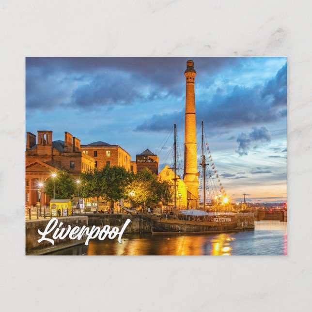 Carte Postale Liverpool, Angleterre, Royaume-Uni (Devant)