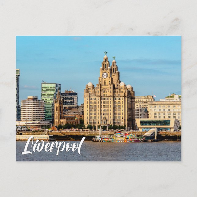 Carte Postale Liverpool, Angleterre, Royaume-Uni (Devant)