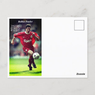 Carte Postale Liverpool FC Legend Series - Robbie Fowler