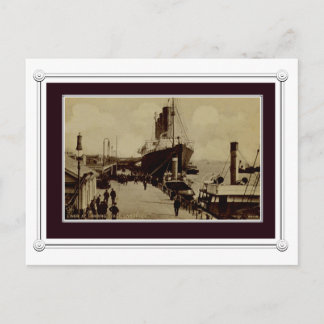 Carte Postale Liverpool scène vintage