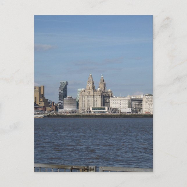 Carte Postale Liverpool Skyline (Devant)