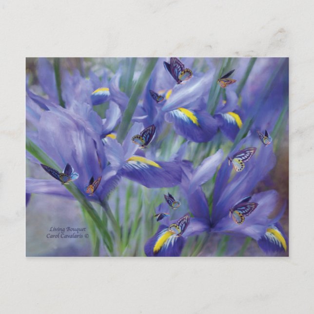 Carte postale Living Bouquet Art (Devant)