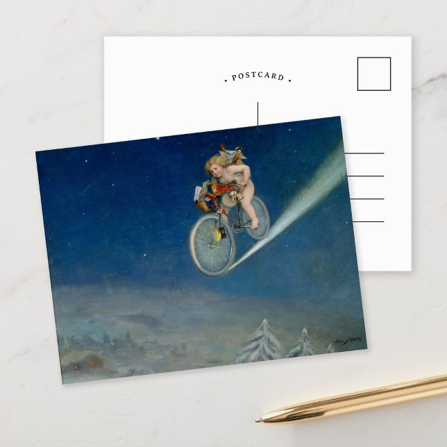 Carte Postale Livraison de Noël | José Frappa (Créateur téléchargé)