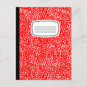 Carte Postale livre de composition